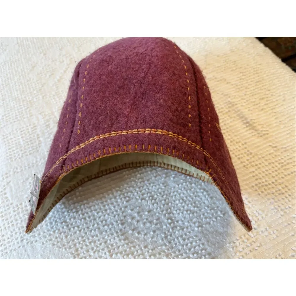 Russian Wool Felt Viking Cosplay Ren Fair Festival Medieval Hat Cap Womens S